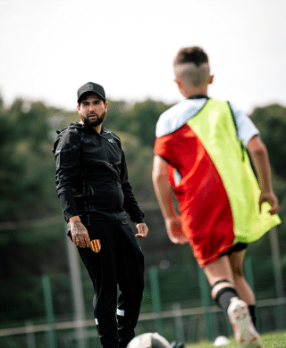 Une séance d'entraînement de foot avec Playse